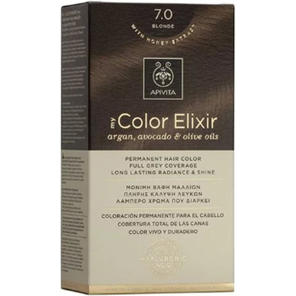 Apivita My Color Elixir N7.0 - Rubio 1 Unidad