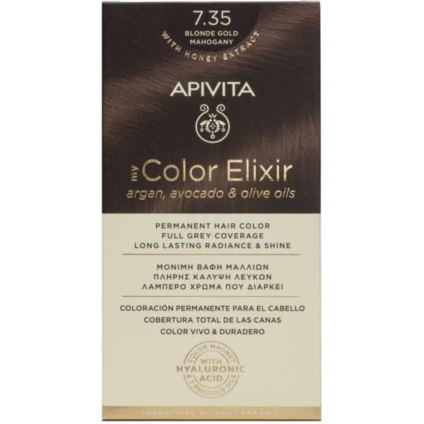 Apivita My Color Elixir N7.35 1 Unidad