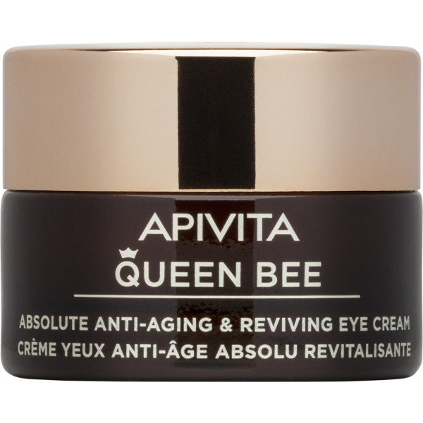 Apivita Queen Bee Ganzheitliche Anti-Aging-Augenkontur mit frischem griechischem Gelée Royale 15 ml