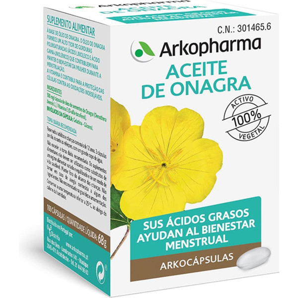 Arkopharma Arkocaps Aceite De Onagra 100 Caps