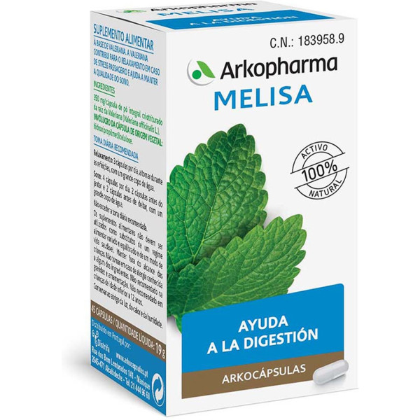 Arkopharma Arkocaps Melisa 45 Caps
