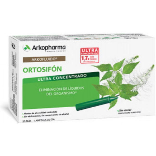 Arkopharma Arkofluido Ortosifón 10 Ampollas