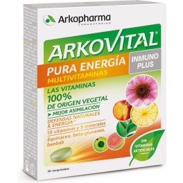 Arkopharma Arkovital Pura Energía Inmuno Plus 30 Comp