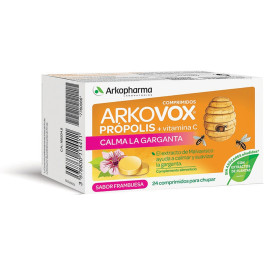 Arkopharma Arkovox Própolis Y Vitamina C (sabor Frambuesa) 24 Comp (frambuesa)