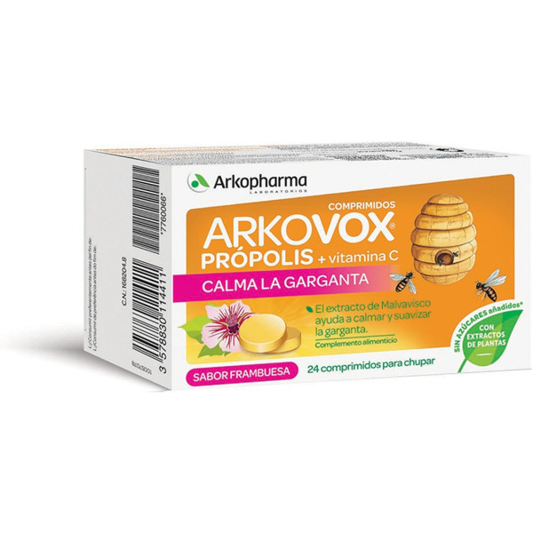 Arkopharma Arkovox Própolis Y Vitamina C (sabor Frambuesa) 24 Comp (frambuesa)