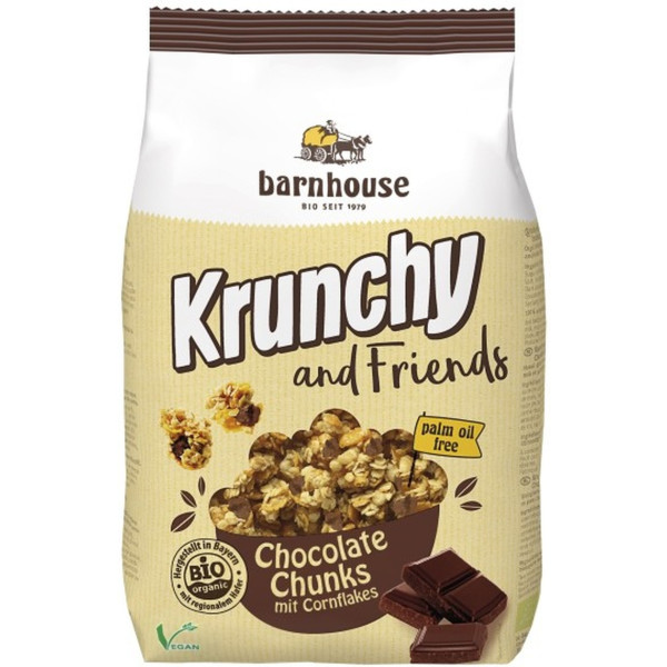 Barnhouse Muesli Krunchy & Friends Chocolate 500 G