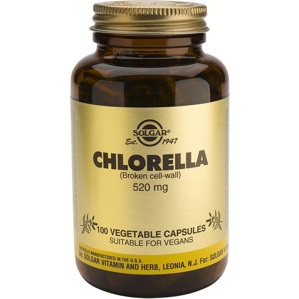 Solgar Chlorella 520 Mg 100 Vcaps