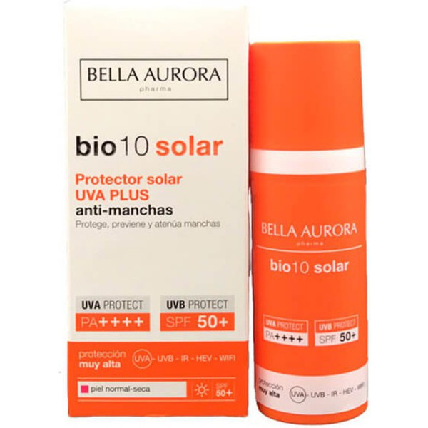 Bella Aurora Bio 10 Solar Uva Plus Piel Mixta 50+ 50 Ml De Crema