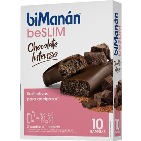 Barretta sostitutiva al cioccolato Bimanan Intense 8 unitu00e0