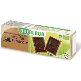 Bio Albon Galletas Con Barrita De Chocolate Negro 150 G