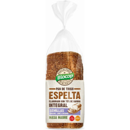 Biocop Pane Integrale Di Farro Con Semi Di Girasole. Lino E Sesamo 400 G