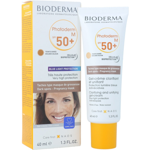 Bioderma Sun Protection Photoderm M Spf50+ Gold - Melasma 40 Ml