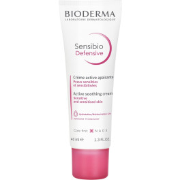 Bioderma Sensibio Defensive - Crème Hydratante Et Apaisante (Peaux Sensibles) 40 Ml