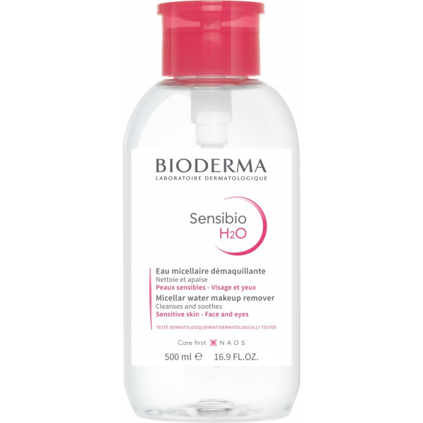 Bioderma Sensibio H2o Agua Micelar Desmaquillante Para Piel Sensible 500 Ml