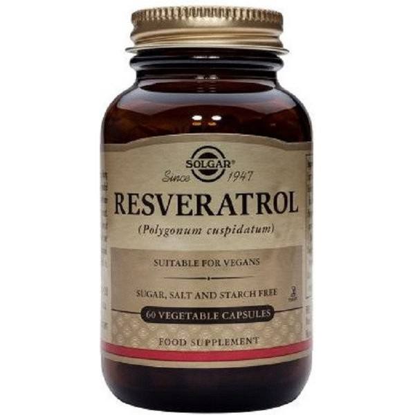 Solgar Resveratrol 60 Vcaps