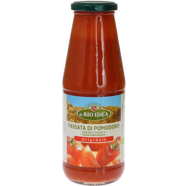 Bioidea Salsa De Tomate Rústica 700 Ml De Crema