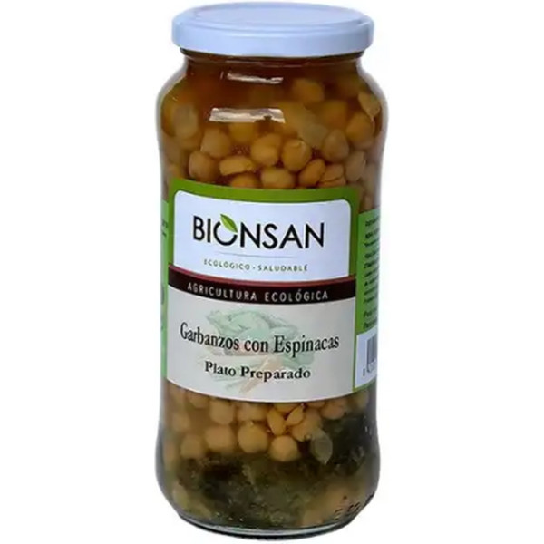 Bionsan Garbanzos Con Espinacas 400 G