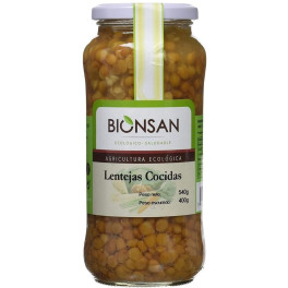 Bionsan Lentejas Cocidas 400 G