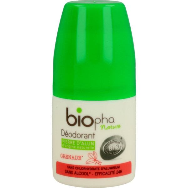 Biopha Desodorante De Alumbre Granada 50 Ml (granada)