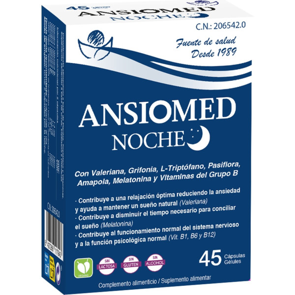 Bioserum Ansiomed Noche 45 Caps