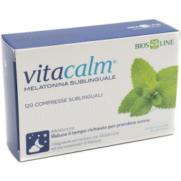 Biosline Vitacalm Melatolina Sublingual 120 Comp