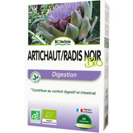Biotechnie Rábano Negro/alcachofa Ecológica Digestión 20 Ampollas