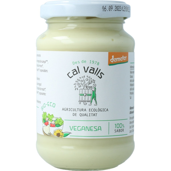 Cal Valls Mayonesa Vegana 190 G De Crema