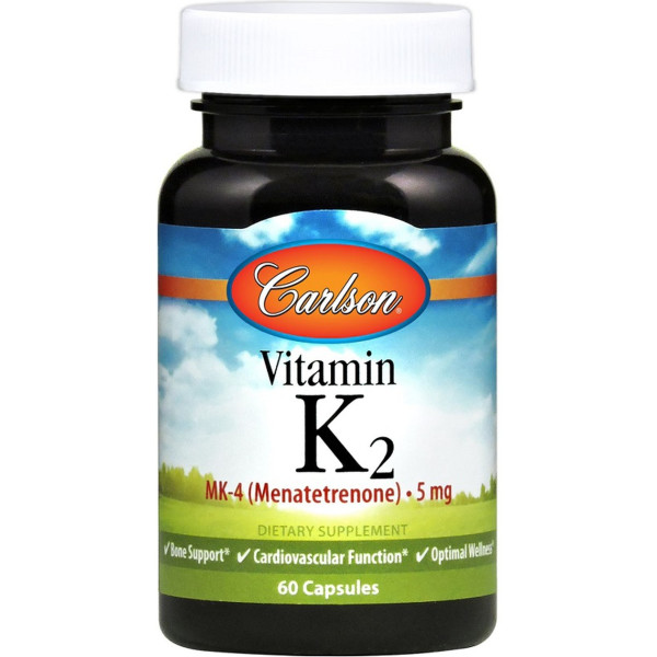 Carlson Labs Vitamina K2 Mk-4 5 Mg 60 Caps