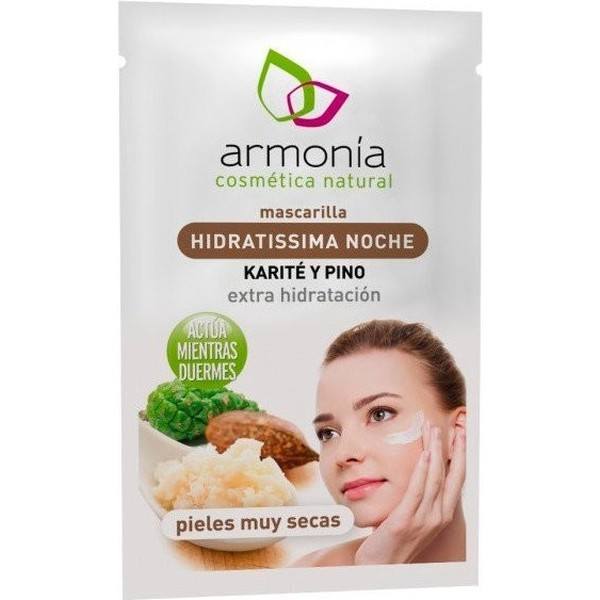 Armonia Box 12 Units Moisturizing Night Mask Dry Skin
