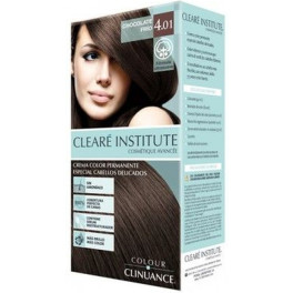 Cleare Institute Tint Color Clinuance 4.01 Chocolat Froid Cheveux Délicats 1 Unité