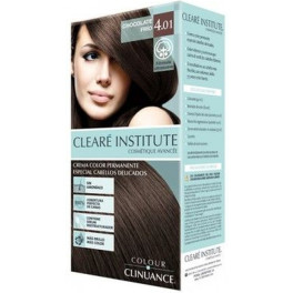 Cleare Institute Tint Color Clinuance 4.01 Cold Chocolate Delicate Hair 1 Einheit