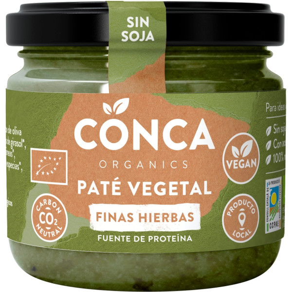 Conca Organics Paté Vegano Finas Hierbas 110 G