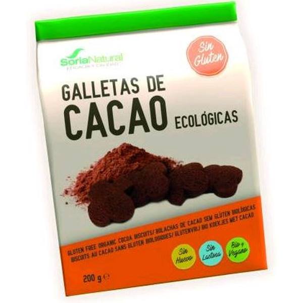 Soria Natural Galletas De Chocolate 200 Gr Sin Gluten