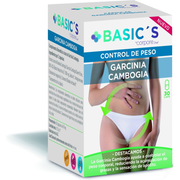 Corpore Basics Garcinia Cambogia 30 Kapseln mit 610 mg