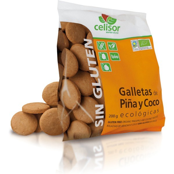 Soria Natural Galletas Piña-coco Bio Celisor