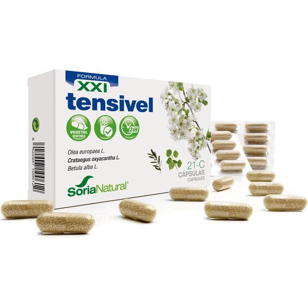 Soria Natural 21-c Tensivel 600 mg 30 cápsulas de liberação prolongada