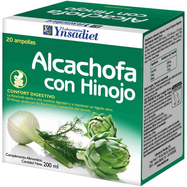 Ynsadiet Carciofo Con Finocchio 20 Amp