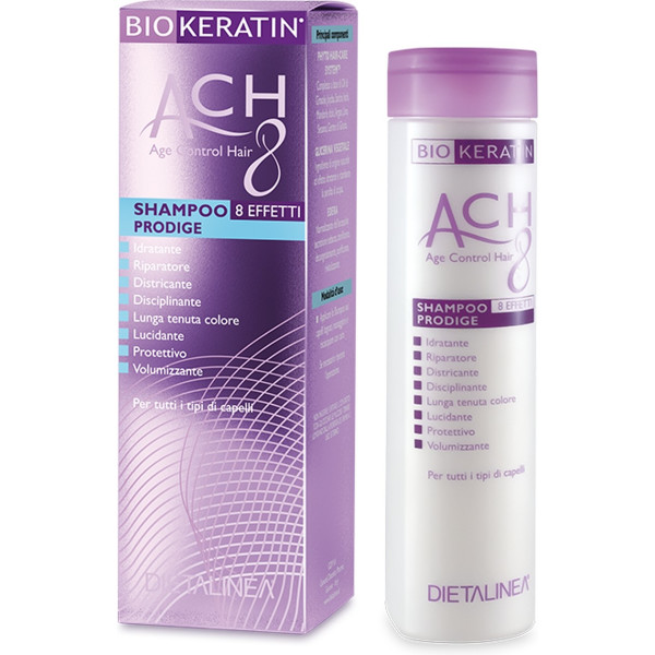 Dietalinea Biokeratin Ach8 Champú Prodigio 8 Efectos 200 Ml