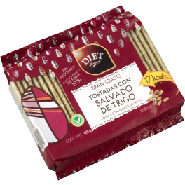 Diet-radisson Tostadas Con Salvado De Trigo 125 G