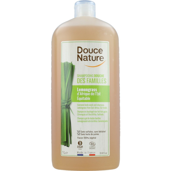 Douce Nature Citronella Bio Family Douchegel Shampoo 1 L