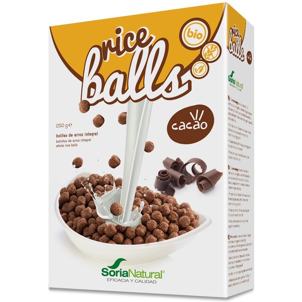 Soria Natuurlijke Rijstballen Chocolade Rijstballen