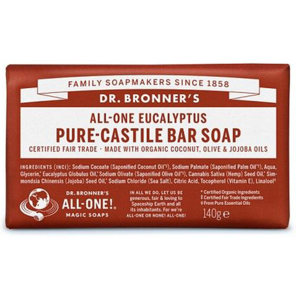 Dr.bronner\'s Eucalyptus Bar Soap 140 G