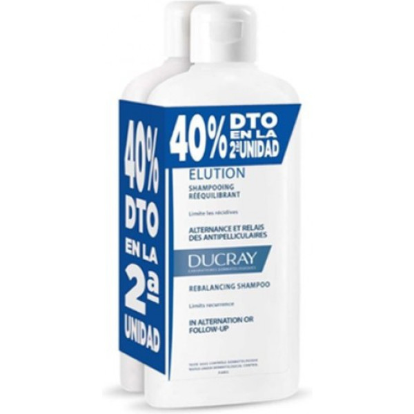 Ducray Duplo Elution Shampoo 2 Einheiten von 400 ml