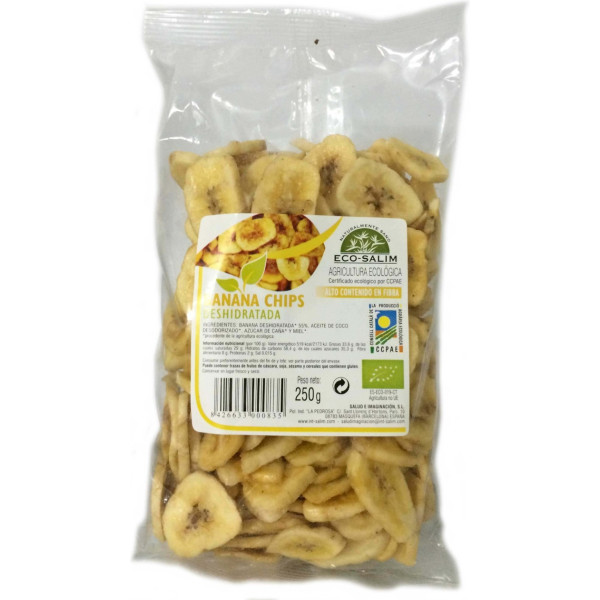 Eco Salim Chips De Banane Déshydratées Eco 250 G