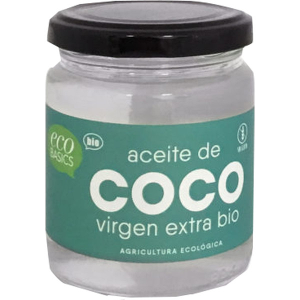 Ecobasics Aceite De Coco Virgen Bio 200 Ml De Aceite