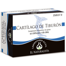 El Naturalista Cartílago De Tiburón 60 Caps