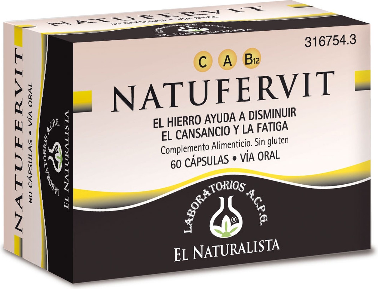 El Naturalista Natufervit 60 Caps