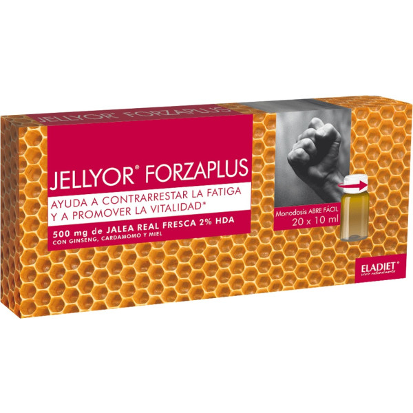 Eladiet Jellyor Forzaplus 20 Ampolas De 10ml
