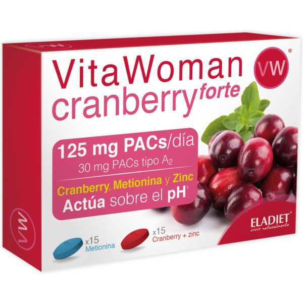Eladiet Vitawoman Cranberry Forte 30 Kapseln