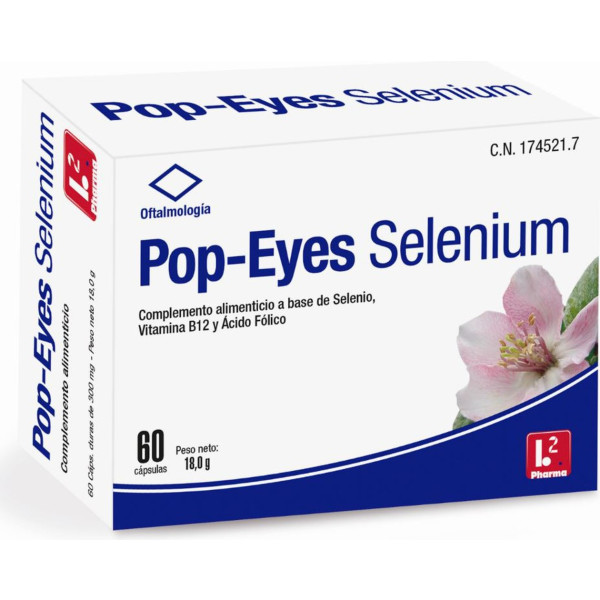 Ele2pharma Pop Eyes Selenium 60 Caps